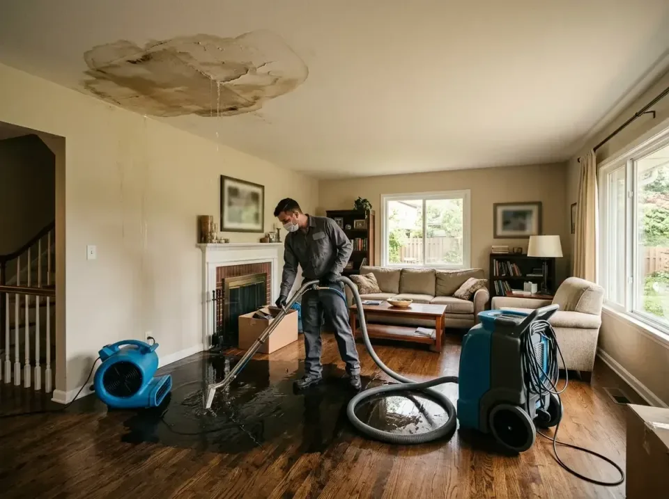 attic-pipe-burst-ceiling-drip-008 — frequently asked questions, Water Damage Restoration & Carpet Care in Newtown, OH